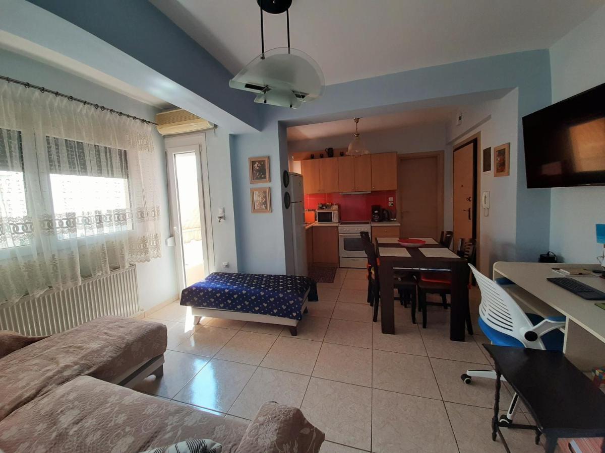 Pangsapuri 45 m² dengan 1 bilik tidur dan 1 bilik mandi peribadi di Kavála Luaran gambar